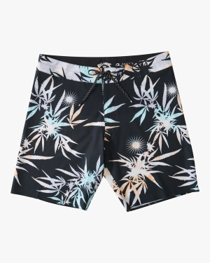 Chlapecké Boardshortky Billabong Sundays Pro 17 Černé | 8192605-XC