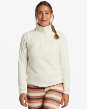 Dámské Fleecové Svetry Billabong A/Div On The Slopes Half-Zip Mock Neck Pullover Viacfarebný | 1027648-SK