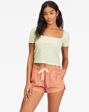 Dámské Topy Billabong Squared Away Knit Viacfarebný | 8572104-IM