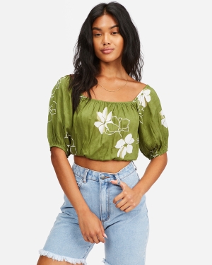 Dámské Topy Billabong Sun City Crop Viacfarebný | 3865920-BJ