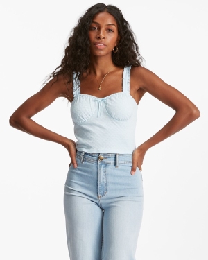 Dámské Topy Billabong Sweet Summer Knit Blankyt | 9731482-RE