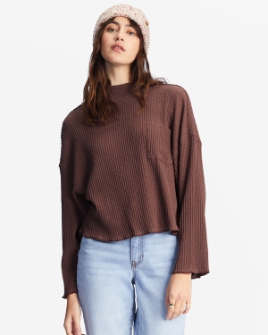 Dámské Topy Billabong The Saturday Tee Knit Viacfarebný | 3496518-AQ