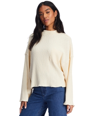 Dámské Topy Billabong The Saturday Tee Knit Bílé | 9382567-QY