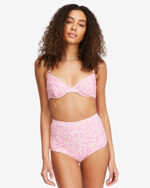 Dámské Topy Do Bikin Billabong Daisy Craze Morgan Underwire Růžové | 3718095-EU