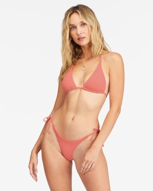 Dámské Topy Do Bikin Billabong Sol Searcher Multi-Way Triangle Koralove | 9371508-JB