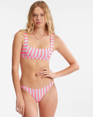 Dámské Topy Do Bikin Billabong Surf Stripe Blankyt | 8217490-SW