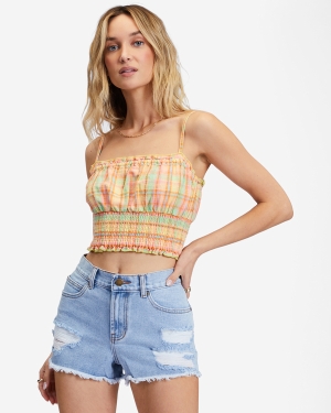 Dámské Šortky Billabong Drift Away Frayed Denim Blankyt | 3405786-JS