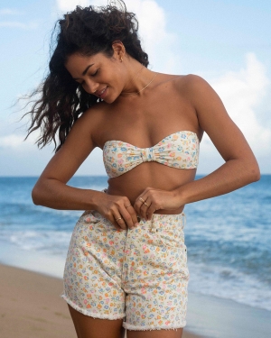 Dámské Šortky Billabong How Bout That Denim Viacfarebný | 9134785-PH