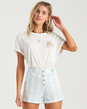Dámské Šortky Billabong Leave Rad Krátké Blankyt | 3285764-JQ