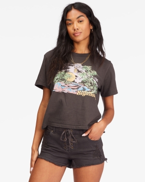 Dámské Šortky Billabong Lite Hearted Denim Černé | 9564813-PF