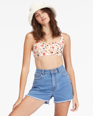 Dámské Šortky Billabong So Cheeky Denim Blankyt | 9813742-PB