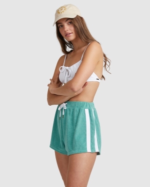 Dámské Šortky Billabong Spirit Elastic Pasem Tyrkysové | 8671239-NM