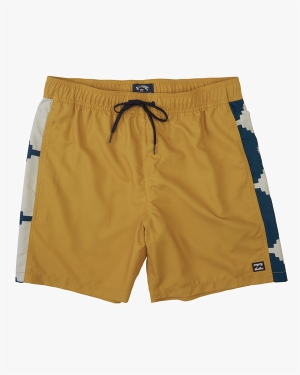 Pánské Boardshortky Billabong D Bah Layback 17 Zlaté | 3824605-FQ