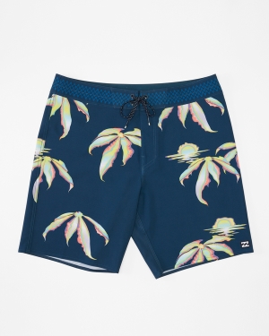 Pánské Boardshortky Billabong Sundays Airlite 19 Tmavě Blankyt | 5239760-BV