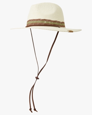 Pánské Klobouky Billabong Crusher Stripe Straw Béžový | 0841653-ZP