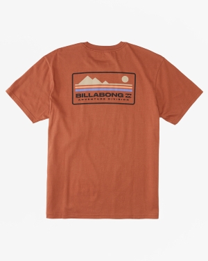 Pánské Tričko Billabong A/Div Range Krátké Sleeve Viacfarebný | 2654871-KD
