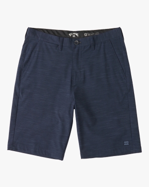 Pánské Šortky Billabong Crossfire Slub Submersible 21 Tmavě Blankyt | 2469713-YH